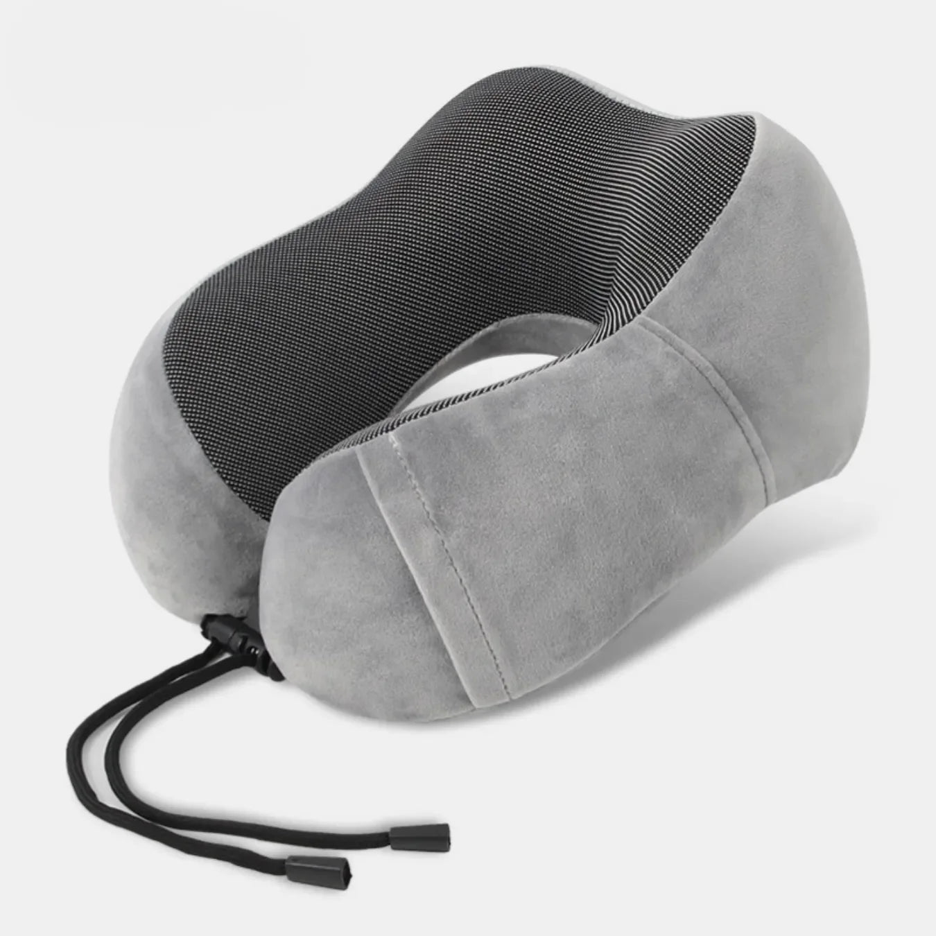 Almofada de Viagem Travesseiro de Pescoço Ergonômico com Espuma de Memória
