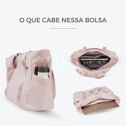 Bolsa Tote Feminina de Trabalho e Academia com Porta Notebook - Zoraesque™