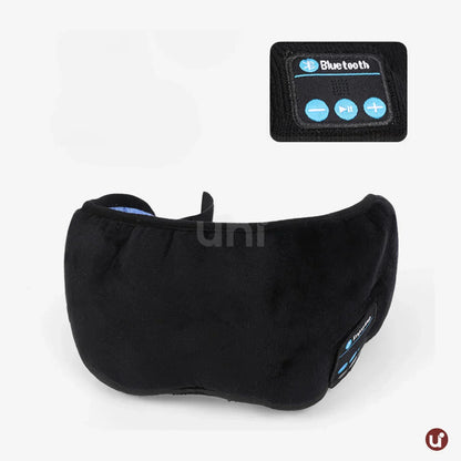 Máscara de Dormir Bluetooth com Fone e Blackout Total - Sono Profundo