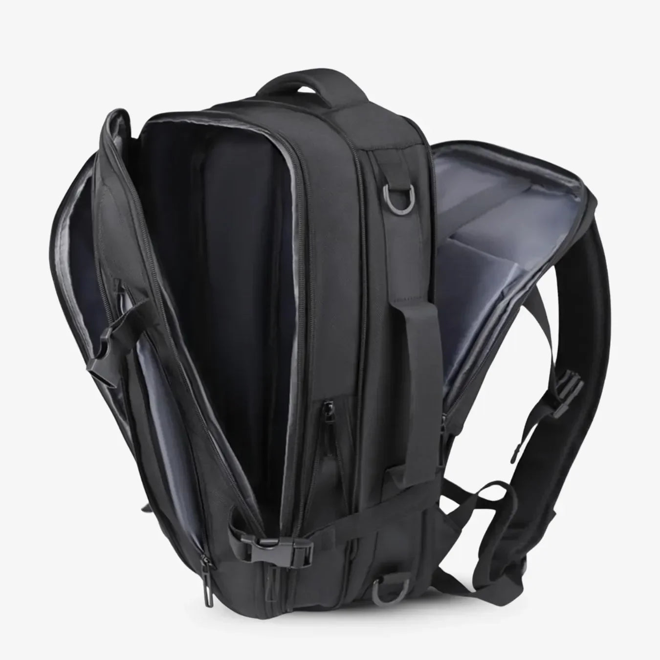 Mochila de Viagem com Compressão a Vácuo 55L Impermeável - AirLuxePack™
