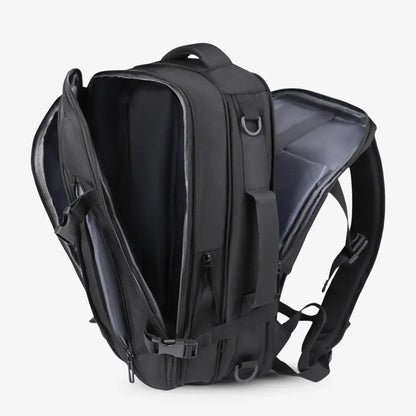 Mochila de Viagem com Compressão a Vácuo 55L Impermeável - AirLuxePack™
