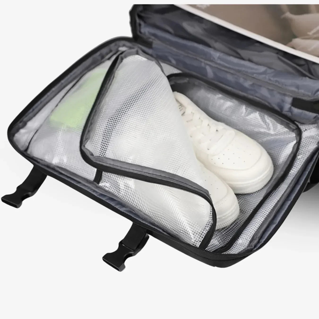 Mochila de Viagem com Compressão a Vácuo 55L Impermeável - AirLuxePack™