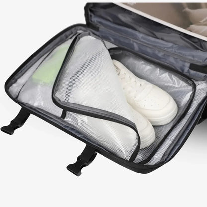 Mochila de Viagem com Compressão a Vácuo 55L Impermeável - AirLuxePack™