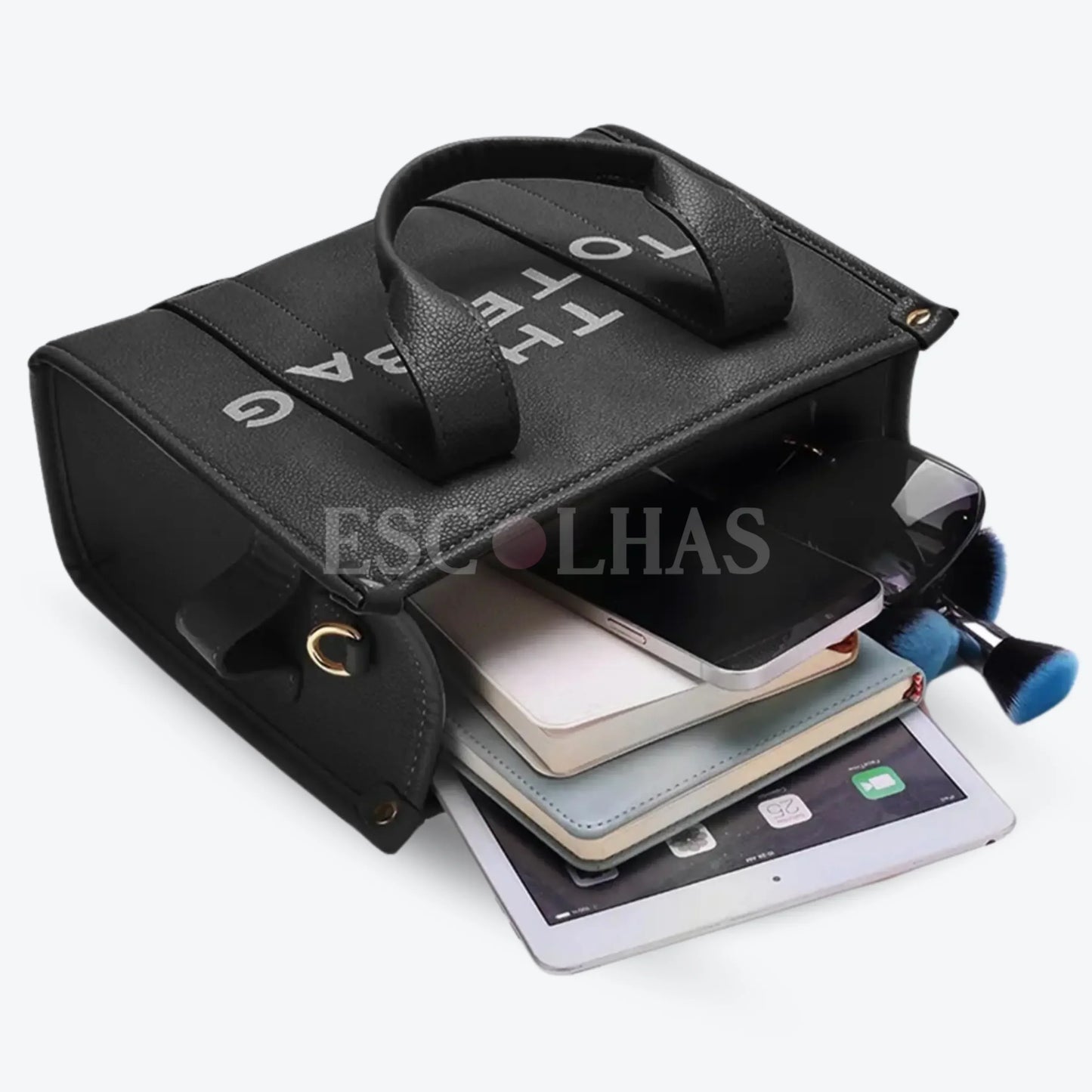 Bolsa Tote Feminina de Viagem e Trabalho em Couro 35L - TheTote™