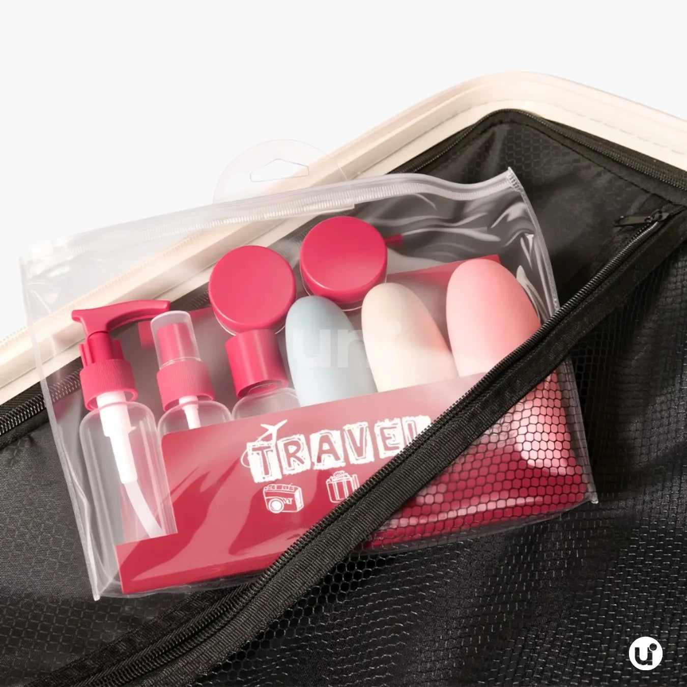 Kit de Frascos para Viagem em Silicone Antivazamento – 5 a 8 Peças