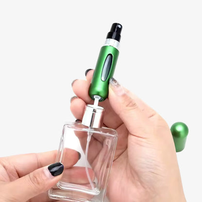 Mini Porta Perfume Recarregável Portátil SprayLux™ - Kit com 12 unidades
