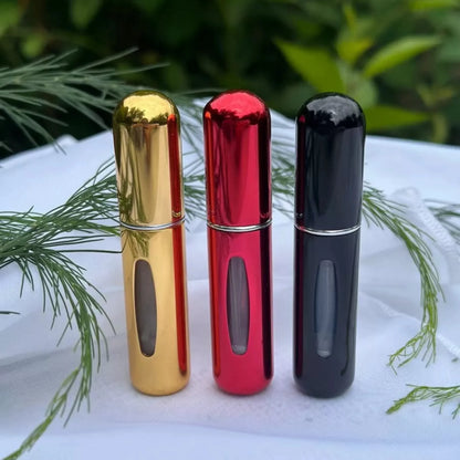 Mini Porta Perfume Recarregável Portátil SprayLux™ - Kit com 12 unidades