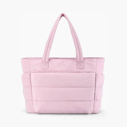 Bolsa Tote Feminina Puffer Impermeável com Porta Notebook - UniBubble™