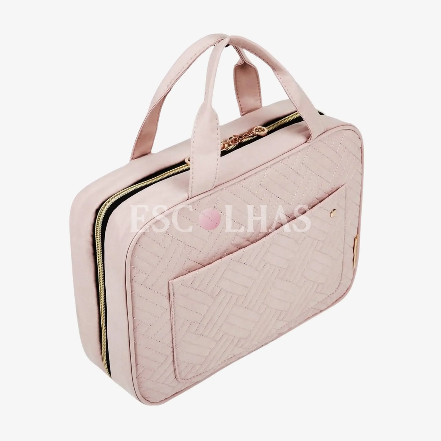 Necessaire de Viagem Dobrável com Gancho Metálico BeautyVoyage™ LITE