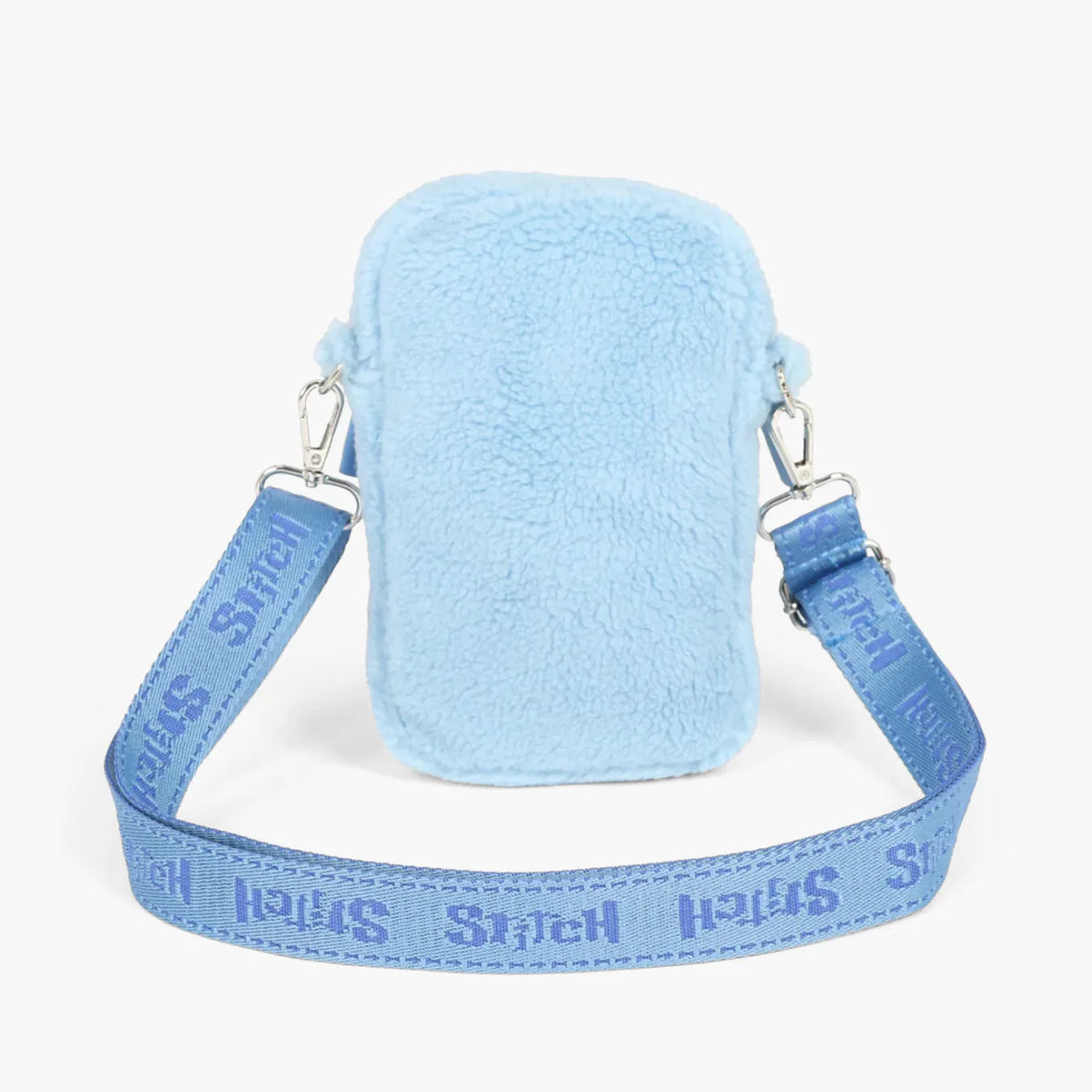 Kit Mochila e Bolsa Infantil Stitch Disney Pelúcia 3 Peças - Edição Mês das Crianças