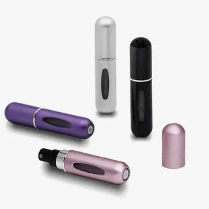 Mini Porta Perfume Recarregável Portátil SprayLux™ - Kit com 12 unidades