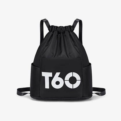 Mochila Saco Esportiva Impermeável com Bolso Antifurto - T60