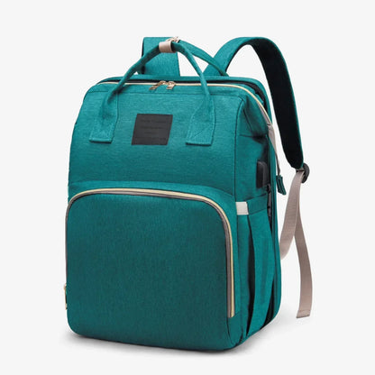 Mochila Maternidade Impermeável com Berço Portátil Térmica - BabyBoo™