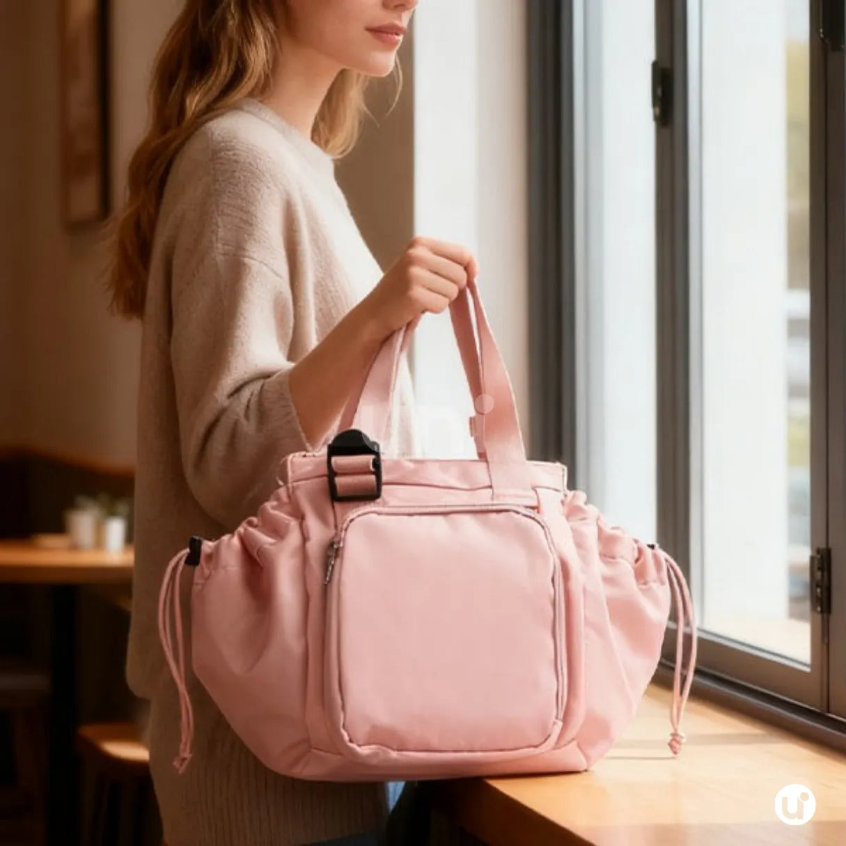 Bolsa Mochila Multifuncional Feminina Viagem e Maternidade 16 Bolsos Impermeável