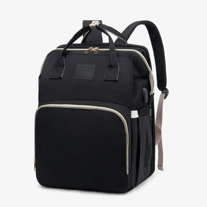 Mochila Maternidade Impermeável com Berço Portátil Térmica - BabyBoo™