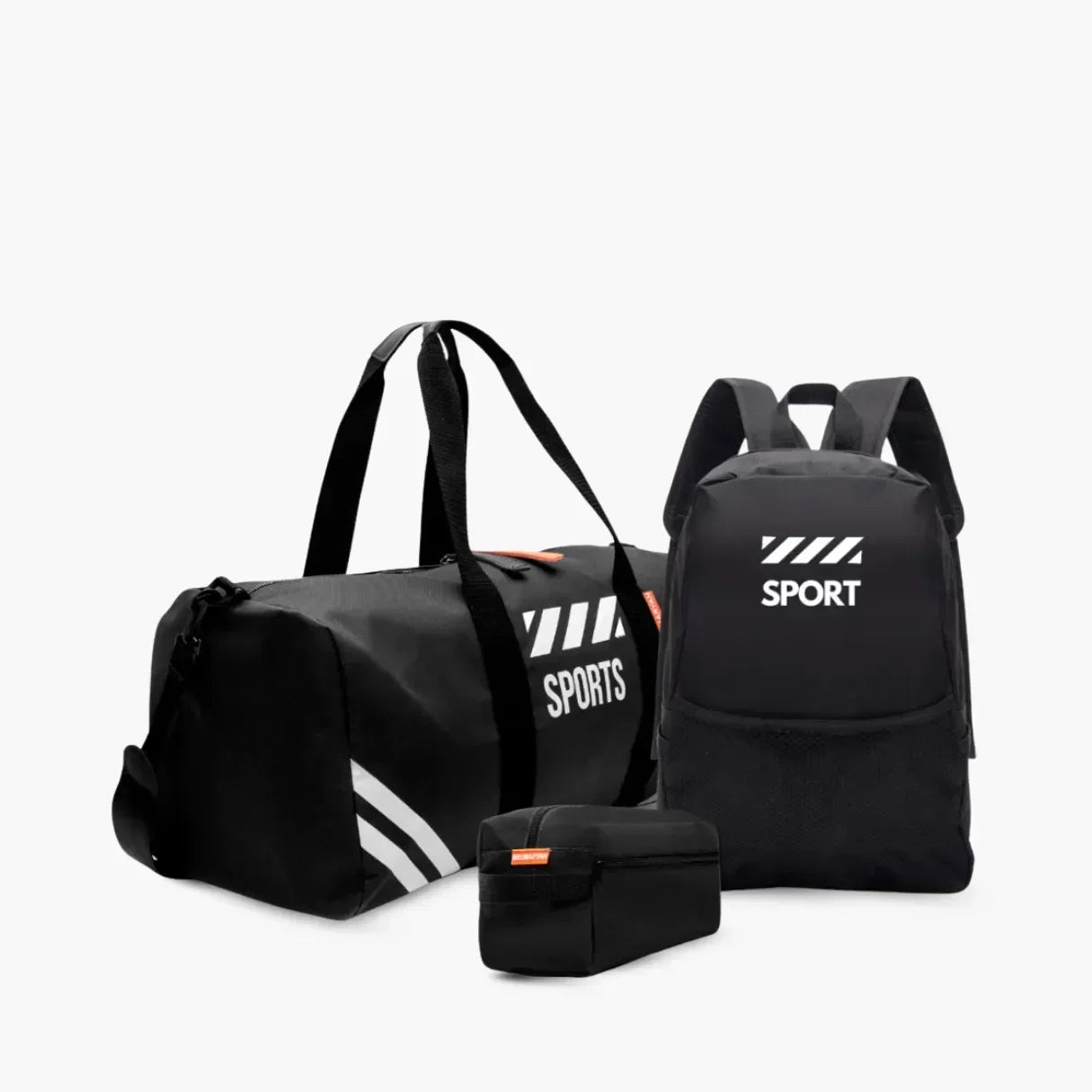 Kit Bolsa de Academia e Viagem Feminina 3 Peças Impermeável - SportBags