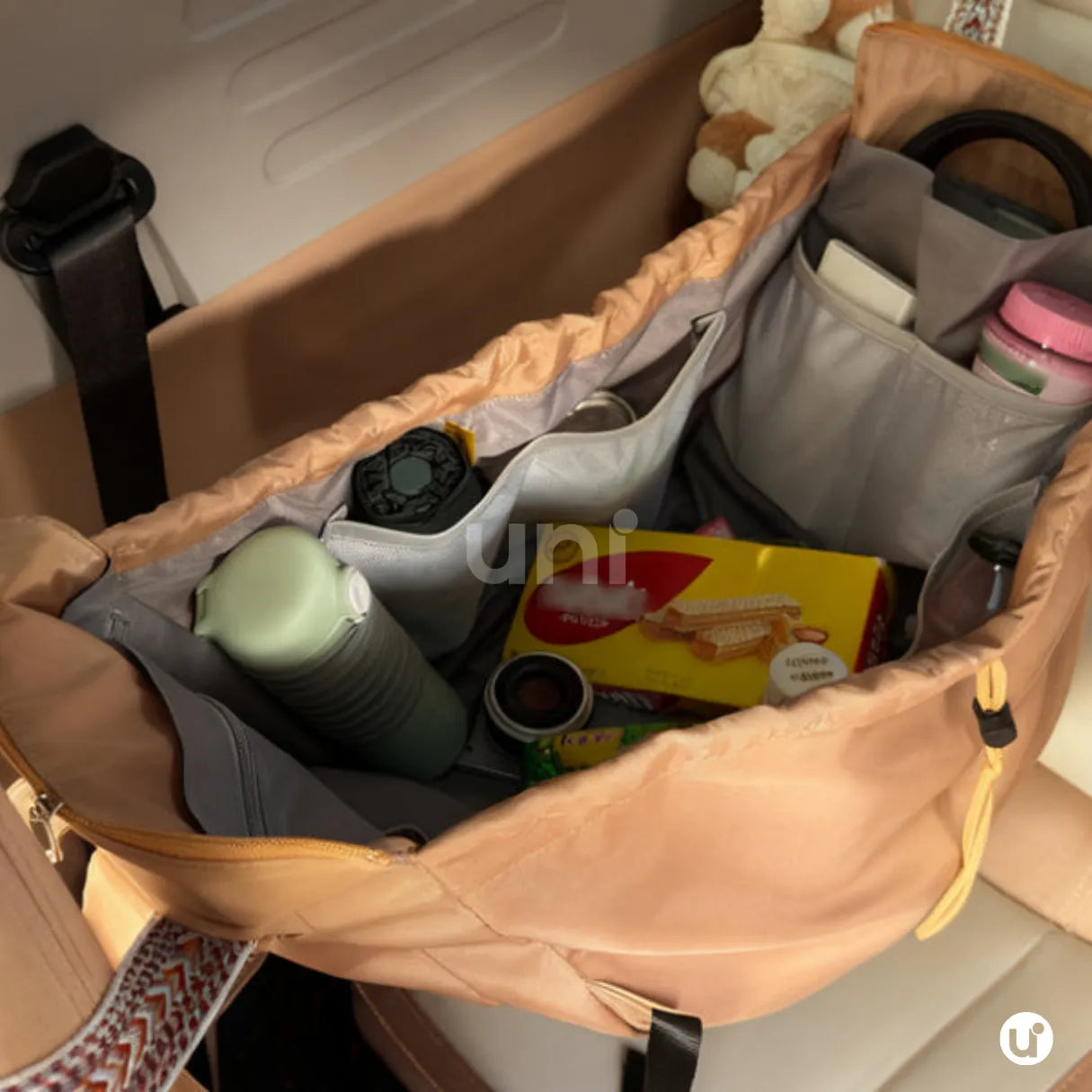 Bolsa Mochila Multifuncional Feminina Viagem e Maternidade 16 Bolsos Impermeável