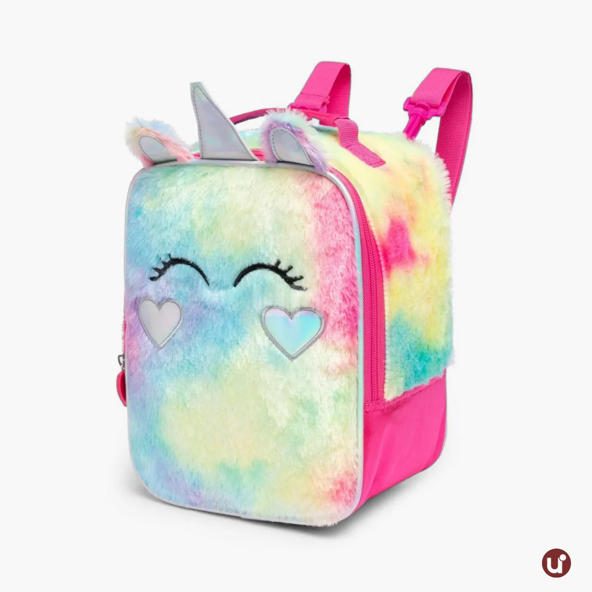 Kit Mochila Escolar de Rodinha Unicórnio Pelúcia 3 Peças - Conforto e Magia
