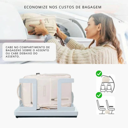 Mochila Executiva Expansível Antifurto para Notebook 17” – Organização e Estilo
