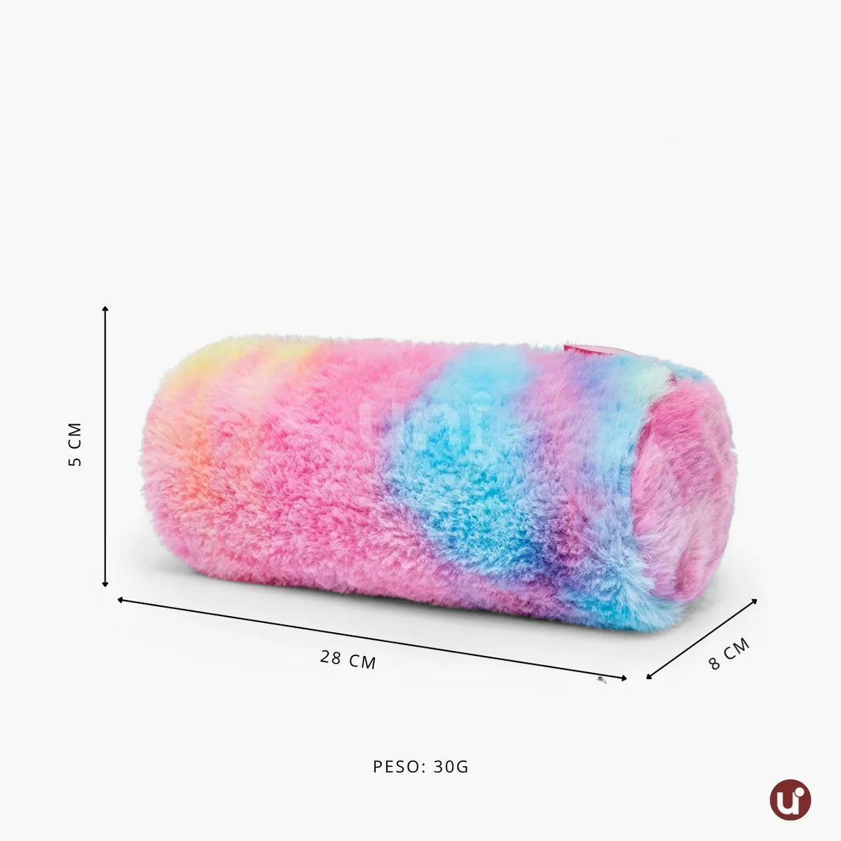 Kit Mochila Escolar de Rodinha Unicórnio Pelúcia 3 Peças - Conforto e Magia