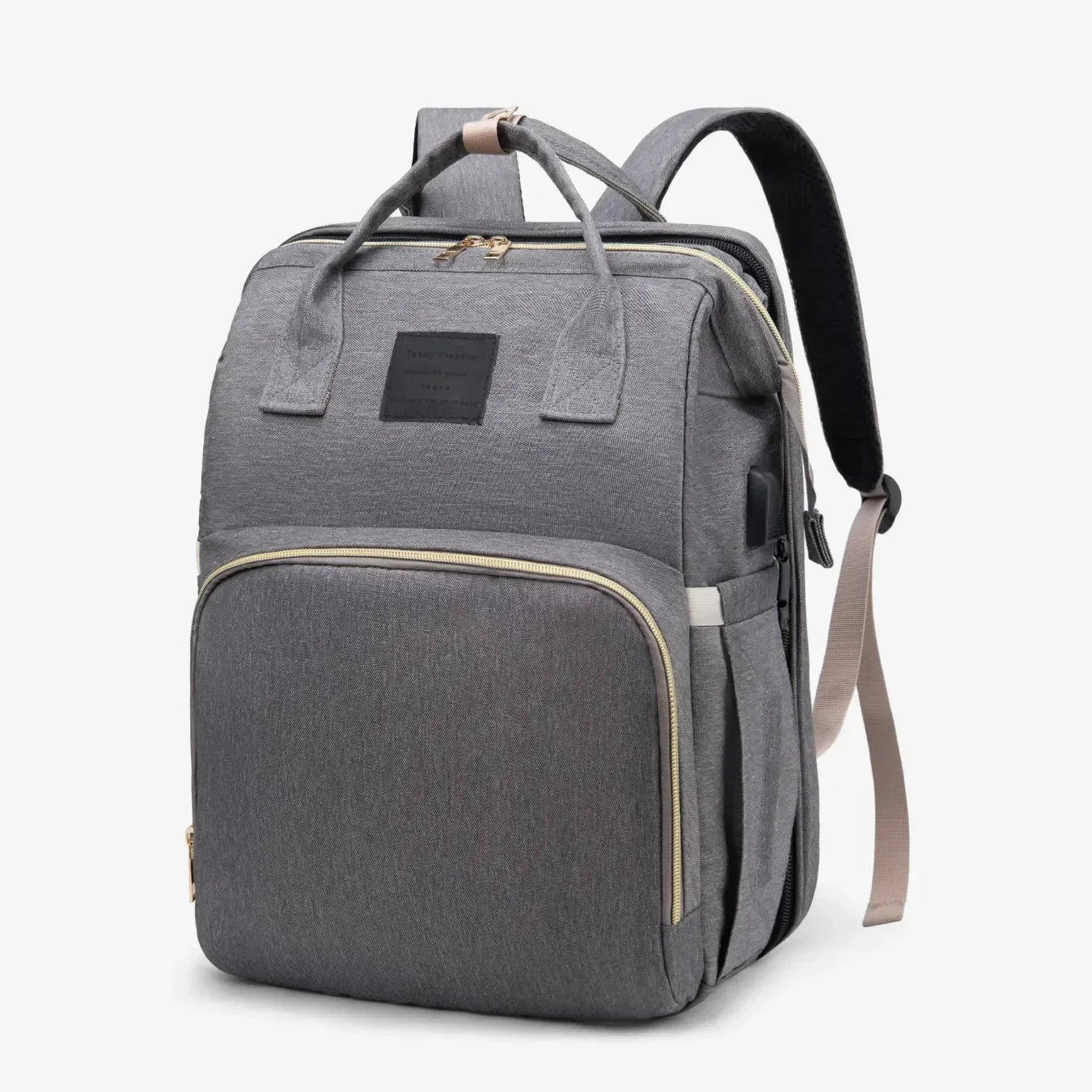 Mochila Maternidade Impermeável com Berço Portátil Térmica - BabyBoo™