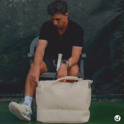 Kit Bolsa de Viagem e Academia Feminina 2 Peças com Porta-Sapatos - JenniBag™