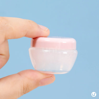 Kit de Frascos para Viagem 11 Peças Antivazamento com Necessaire Transparente