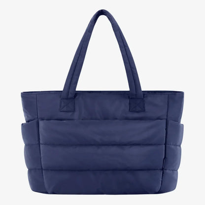 Bolsa Tote Feminina Puffer Impermeável com Porta Notebook - UniBubble™