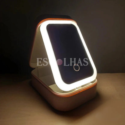 Estojo de maquiagem de LED Mini Caixa TrevoLed™