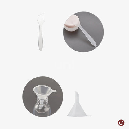 Kit de Frascos para Viagem 11 Peças Antivazamento com Necessaire Transparente