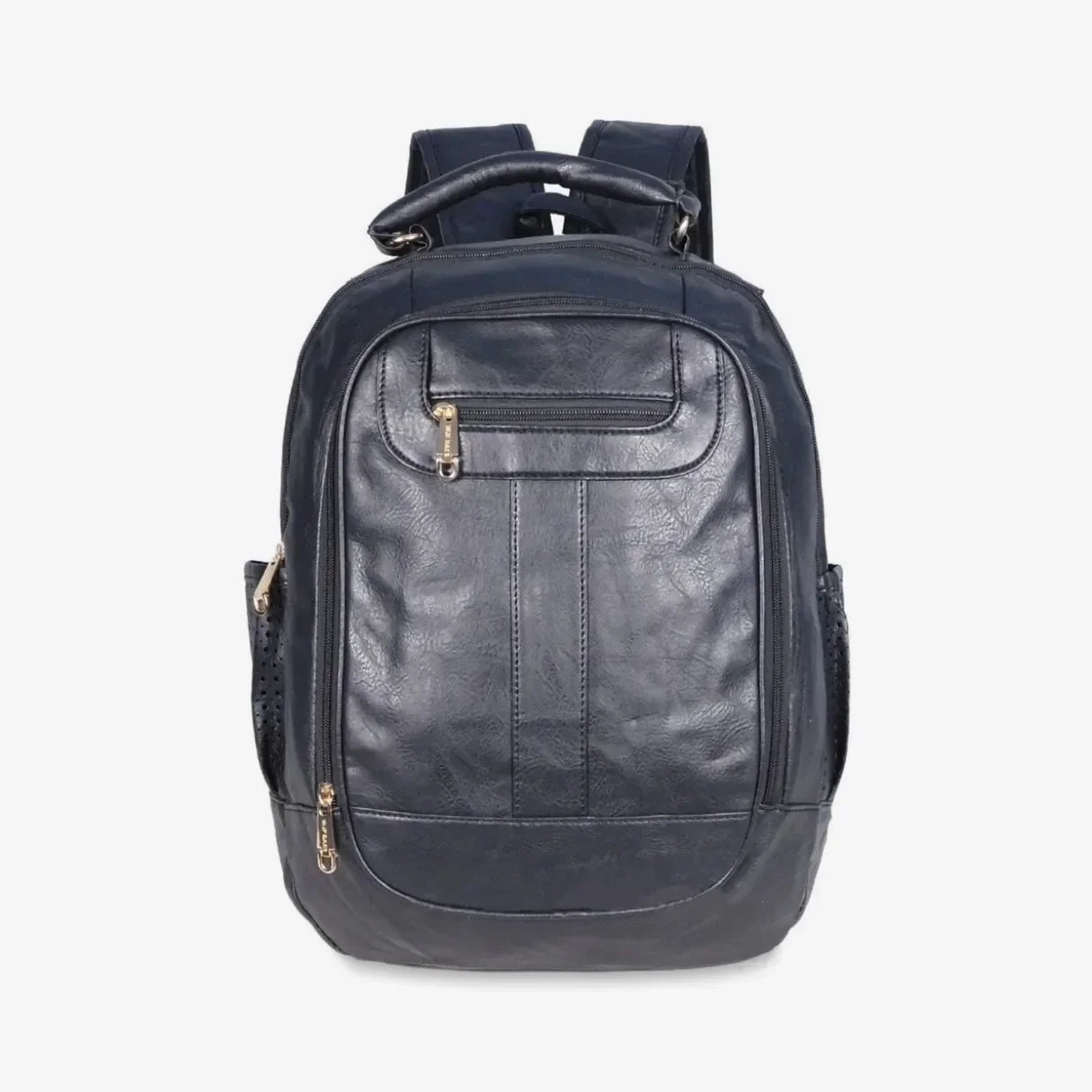 Mochila Feminina de Couro Antifurto para Notebook 15" Impermeável
