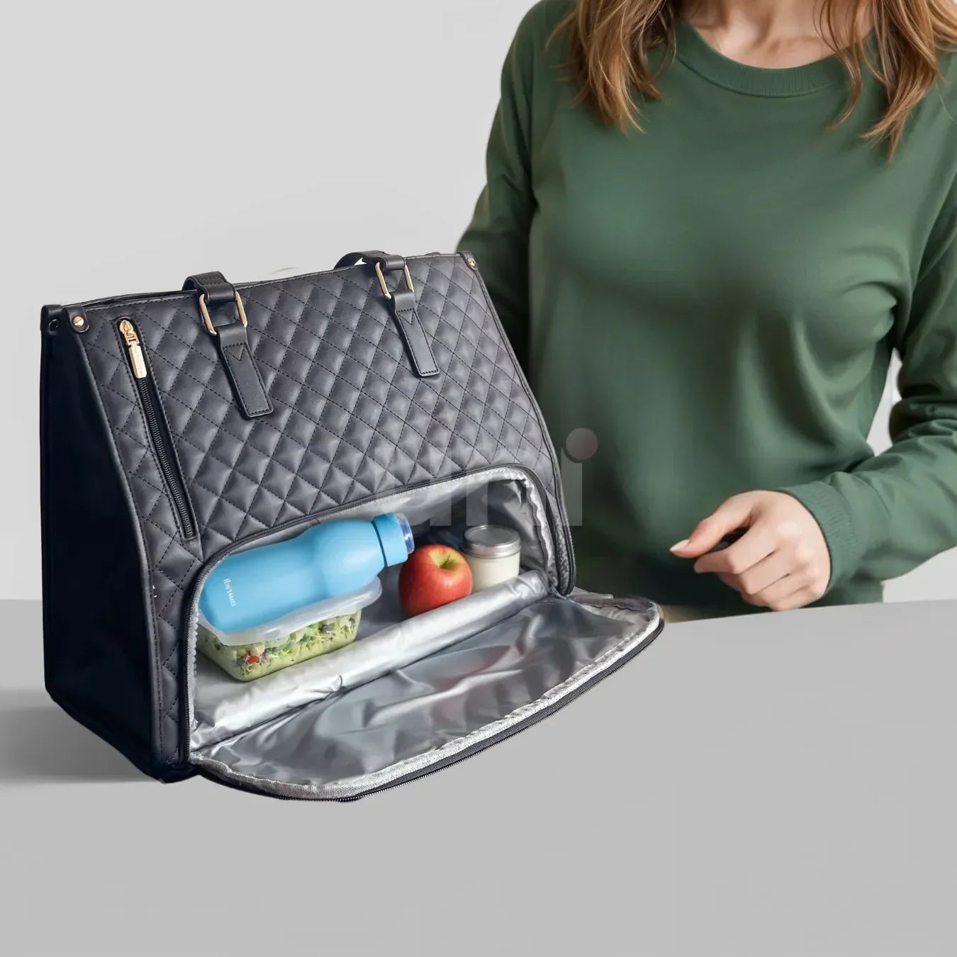 Bolsa Tote Feminina 3 em 1 para Notebook e Térmica - WorkChic™