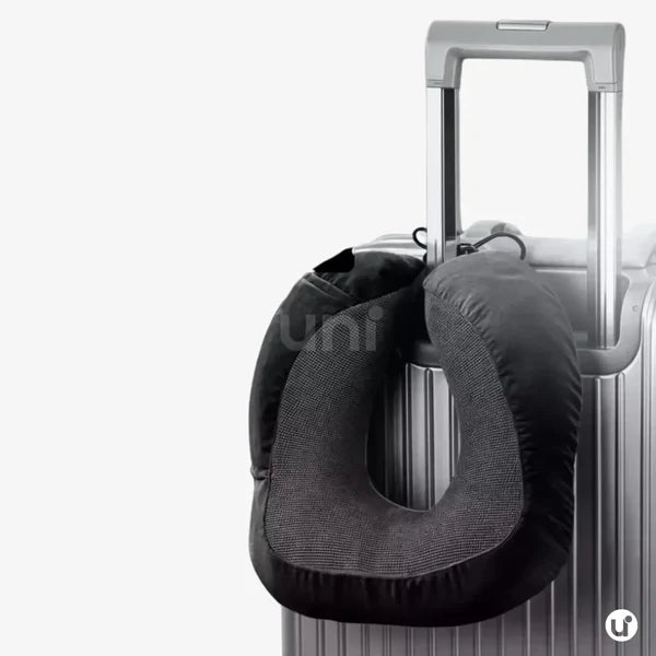 Almofada de Pescoço para Viagem Memory Foam - Kit Conforto 3 Peças