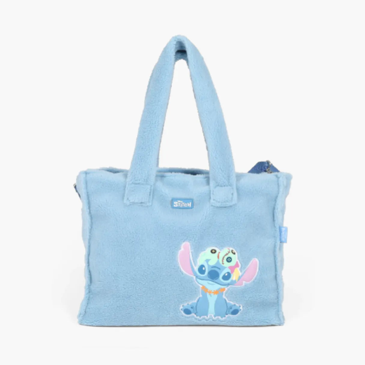Bolsa Infantil Stitch e Xepa em Pelúcia Disney Premium - Edição Limitada