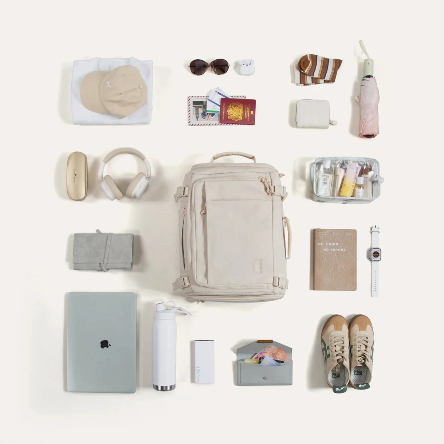 Mochila de Viagem Expansível Mala de Bordo para Notebook - EasyJet™