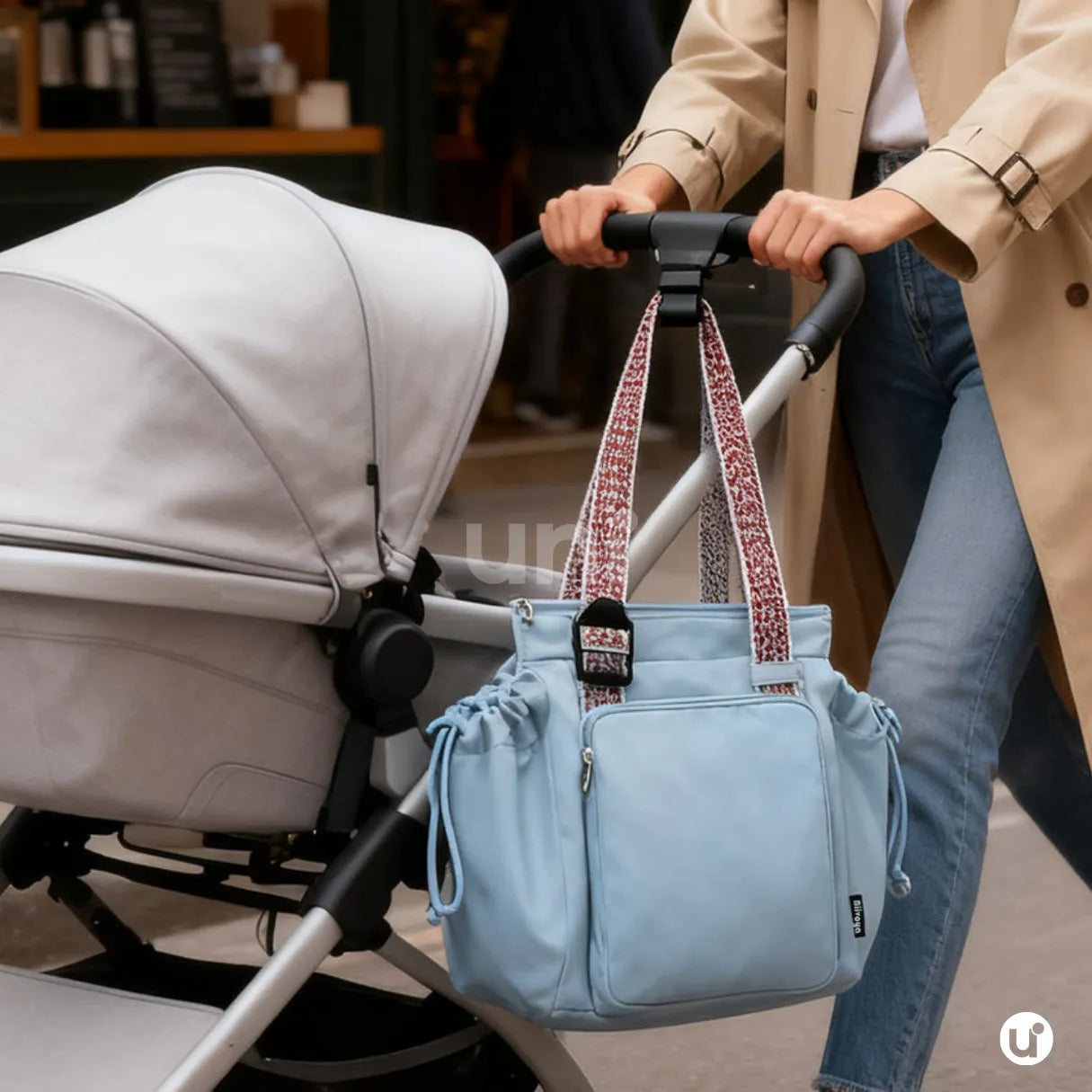 Bolsa Mochila Multifuncional Feminina Viagem e Maternidade 16 Bolsos Impermeável