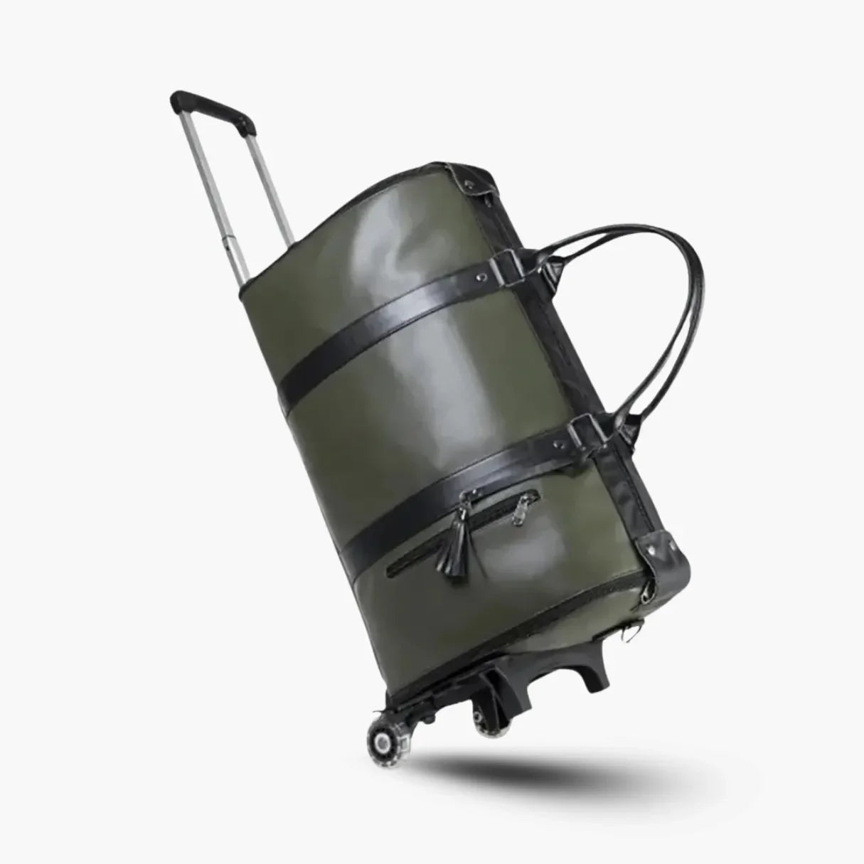 Mala de Bordo 10kg JetSetFemme™ - A Bolsa de Viagem Anti-Amasso (Bege Caramelo)