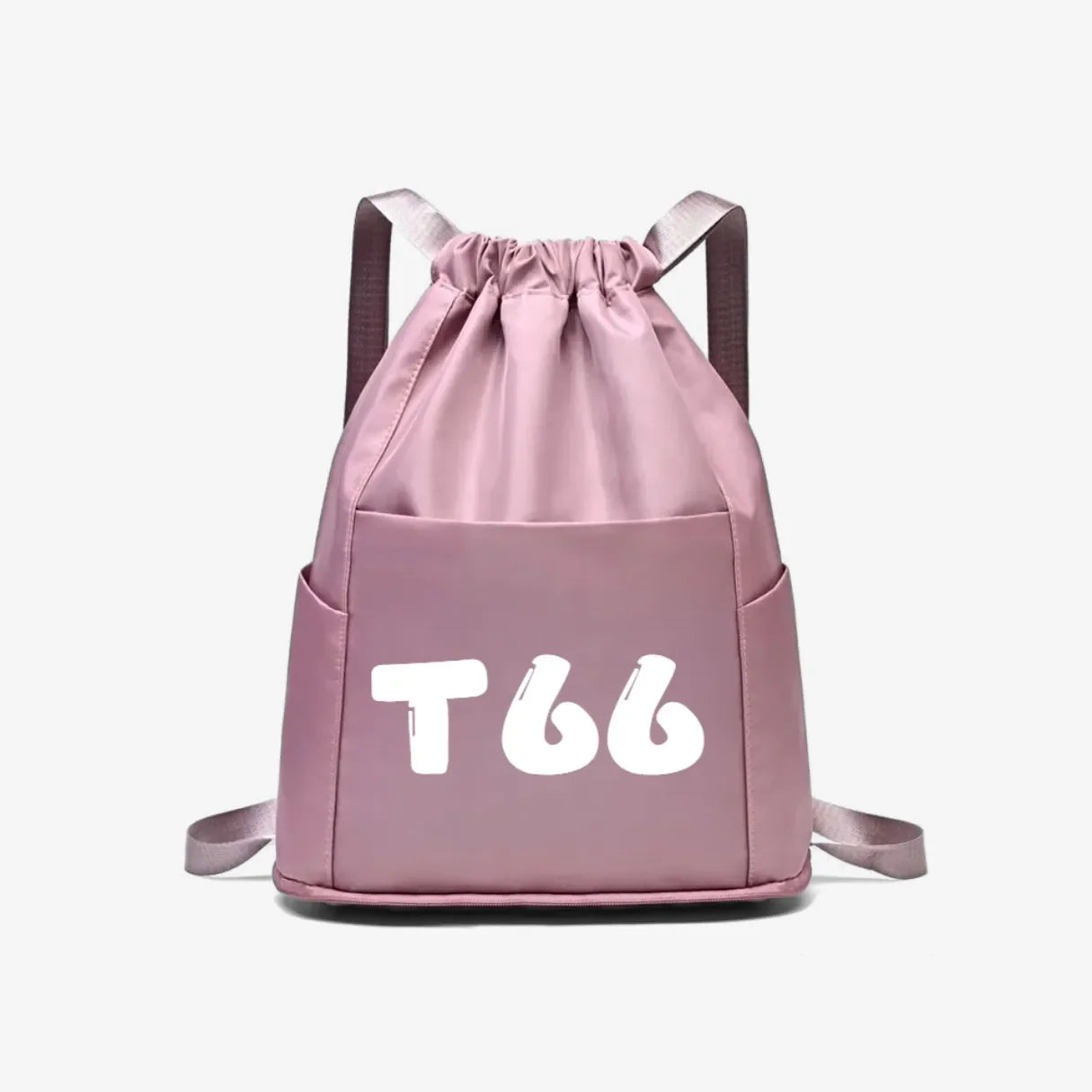 Mochila Saco Esportiva Impermeável com Bolso Antifurto - T60