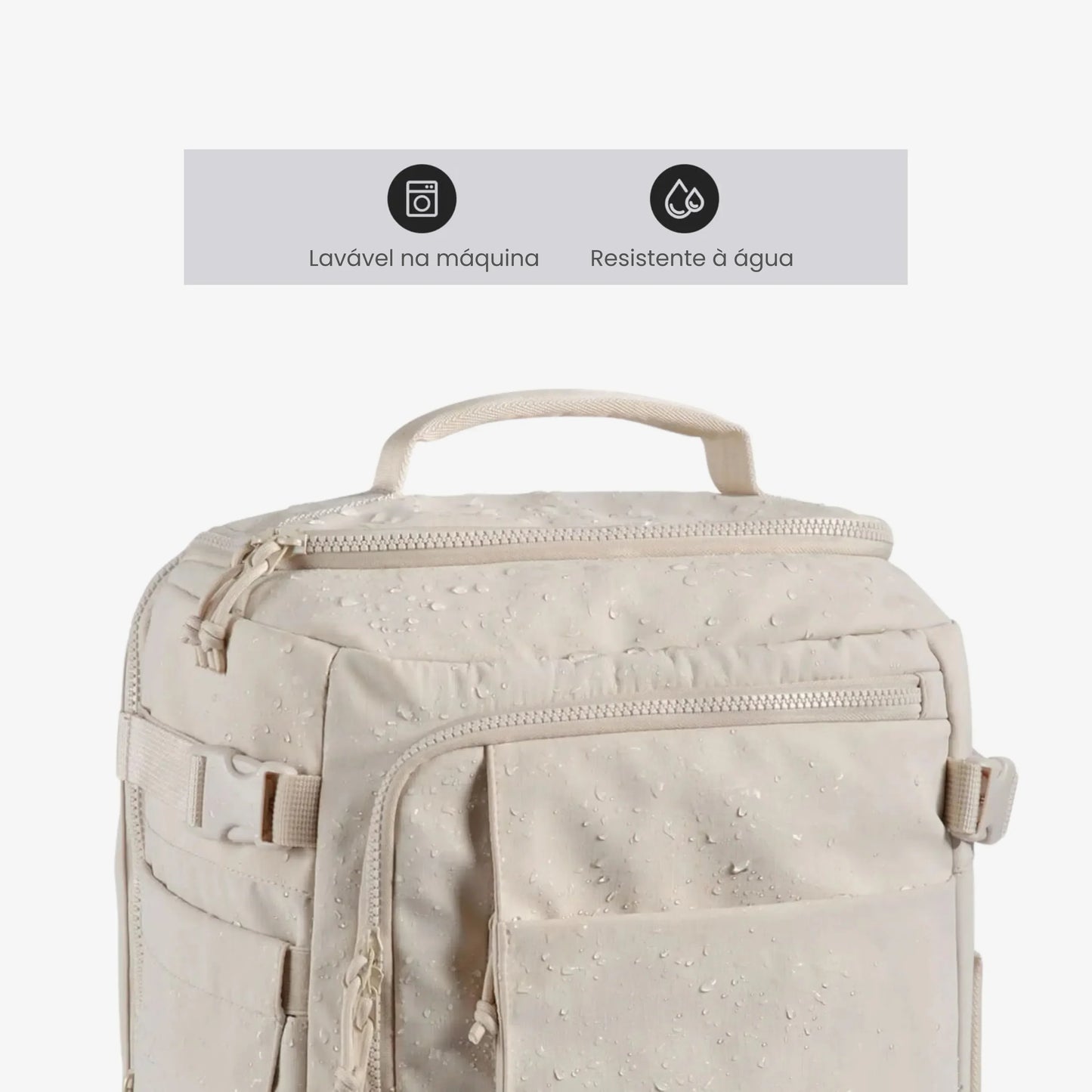 Mochila de Viagem Expansível Mala de Bordo para Notebook - EasyJet™