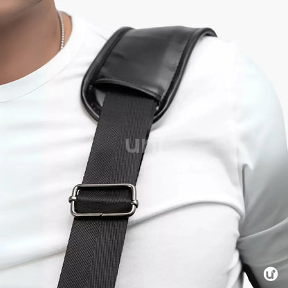 Bolsa de Viagem 2 em 1 Porta-Terno em Couro Premium - ClassyBag™