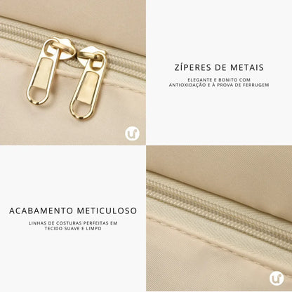 Kit Bolsa de Viagem e Academia Feminina 2 Peças com Porta-Sapatos - JenniBag™