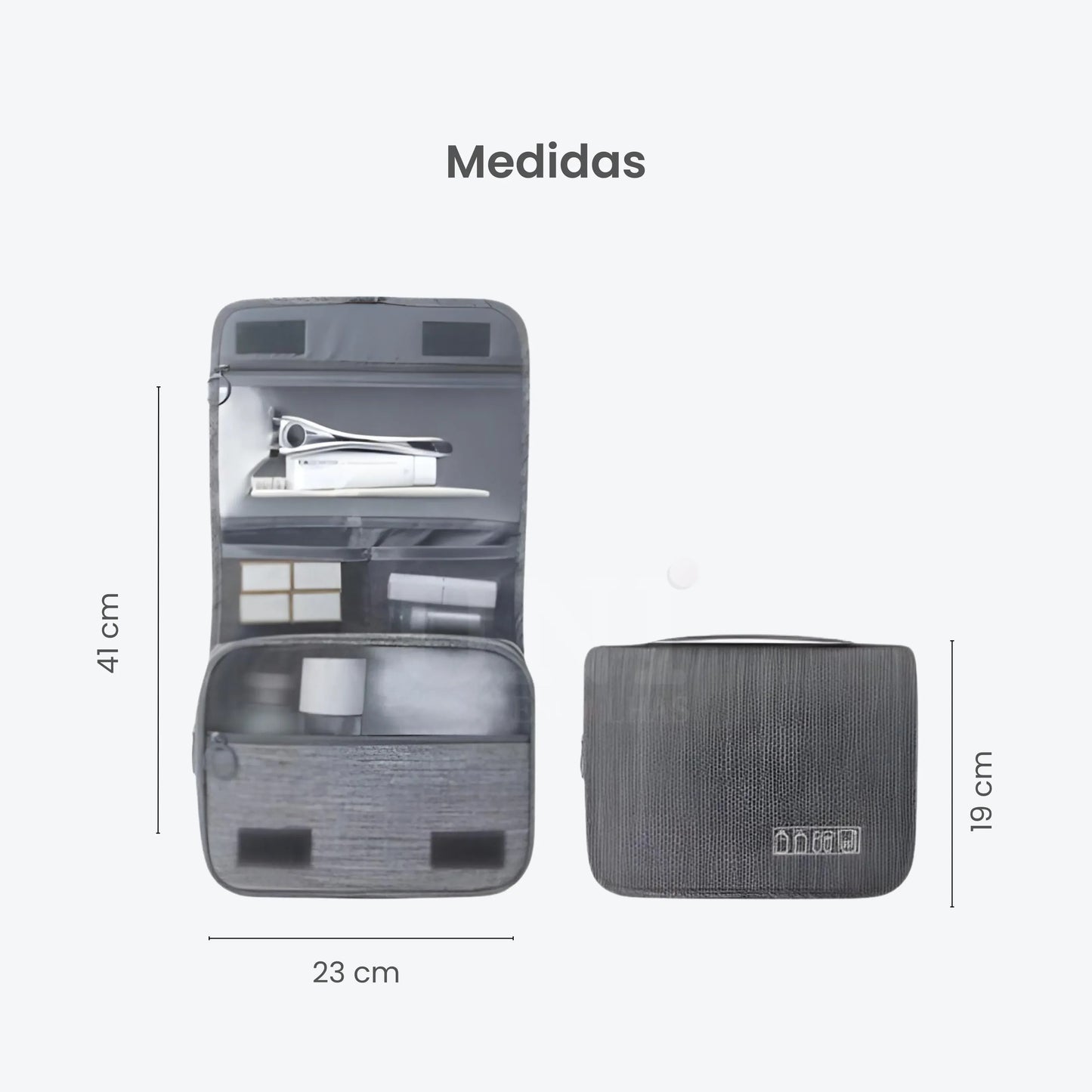 Necessaire de Viagem Organizadora Impermeável com Gancho - TravelCharm™