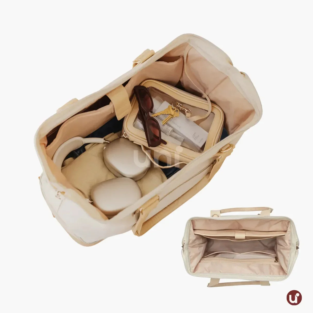 Bolsa de Viagem Feminina 49L com Porta Notebook - Weekender™