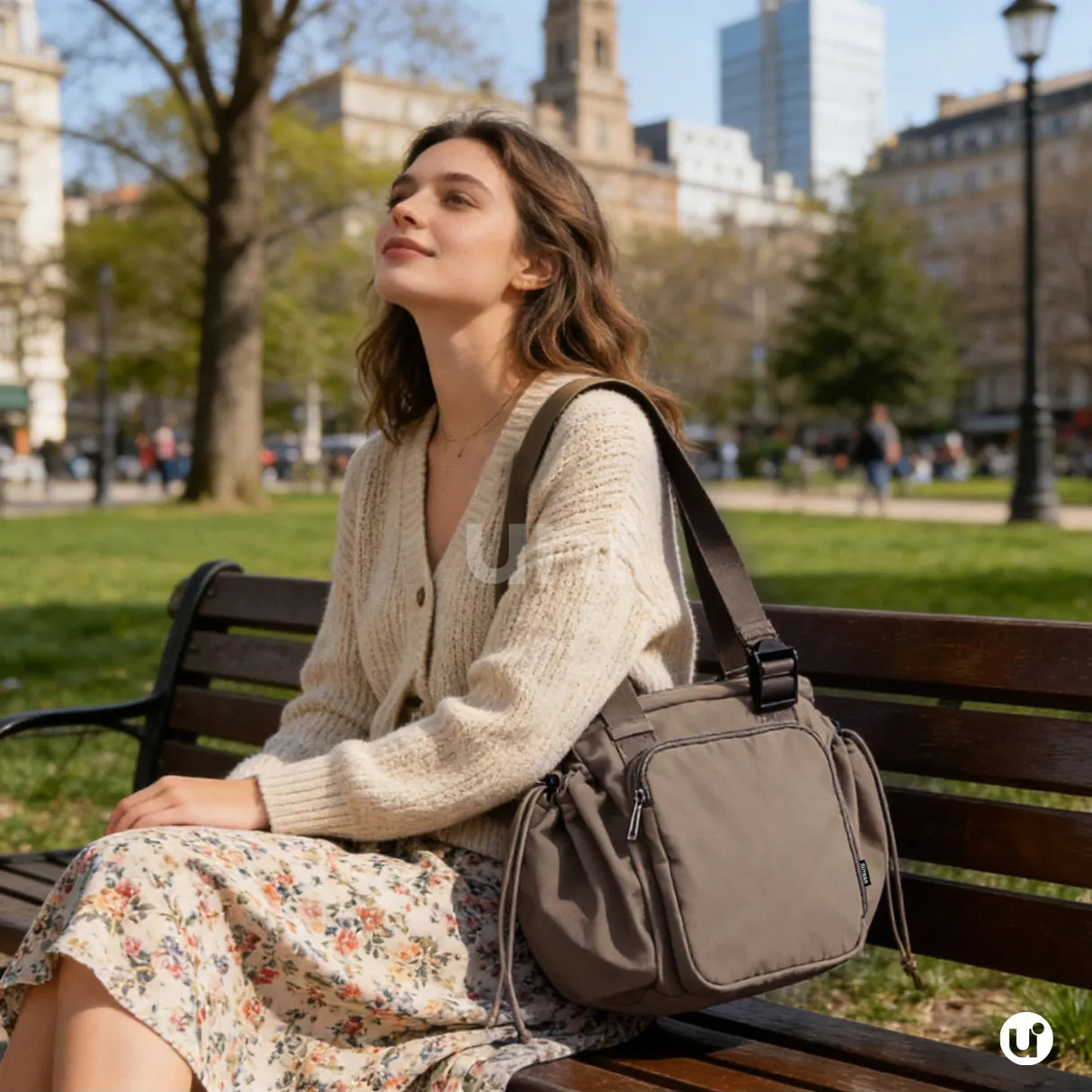 Bolsa Mochila Multifuncional Feminina Viagem e Maternidade 16 Bolsos Impermeável