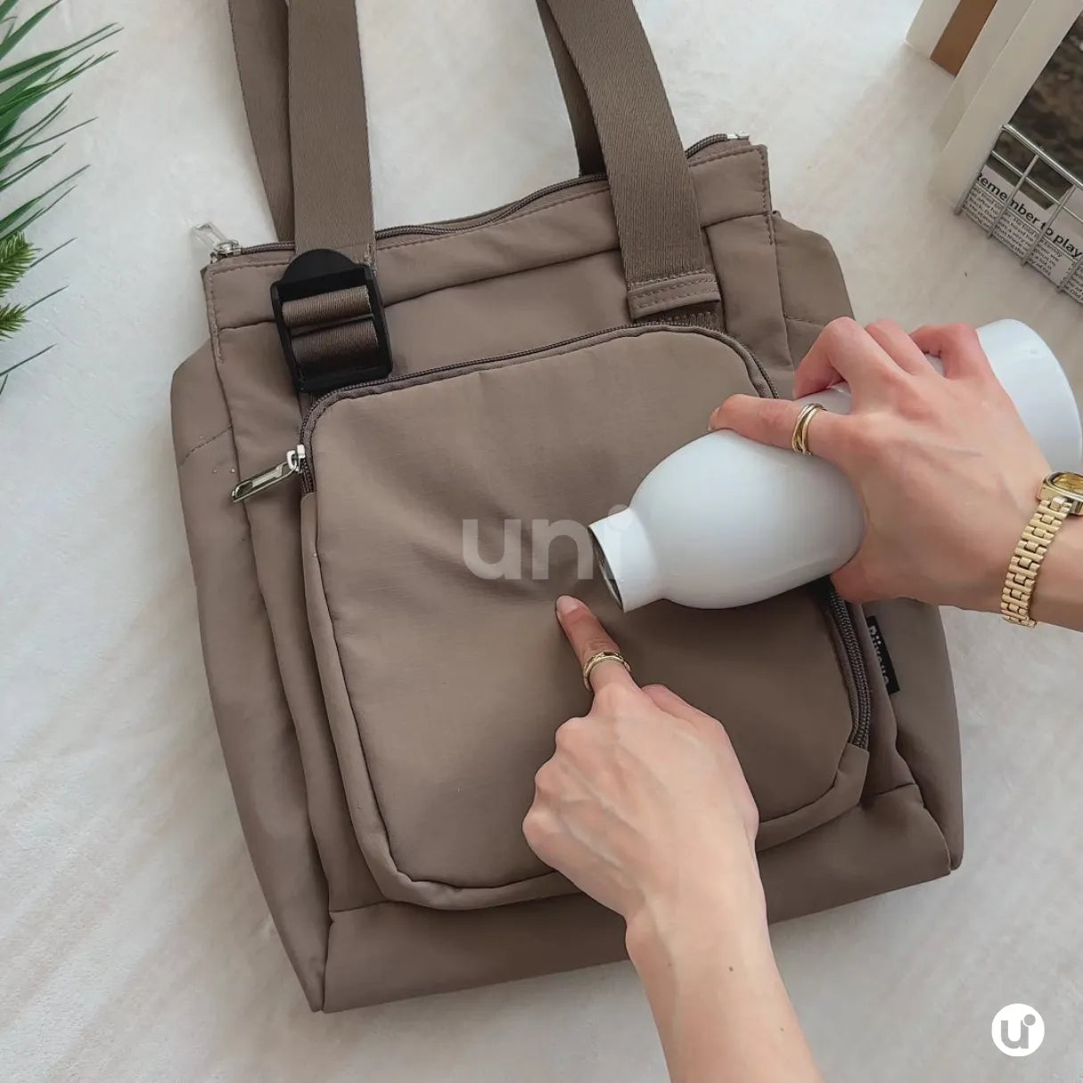 Bolsa Mochila Multifuncional Feminina Viagem e Maternidade 16 Bolsos Impermeável