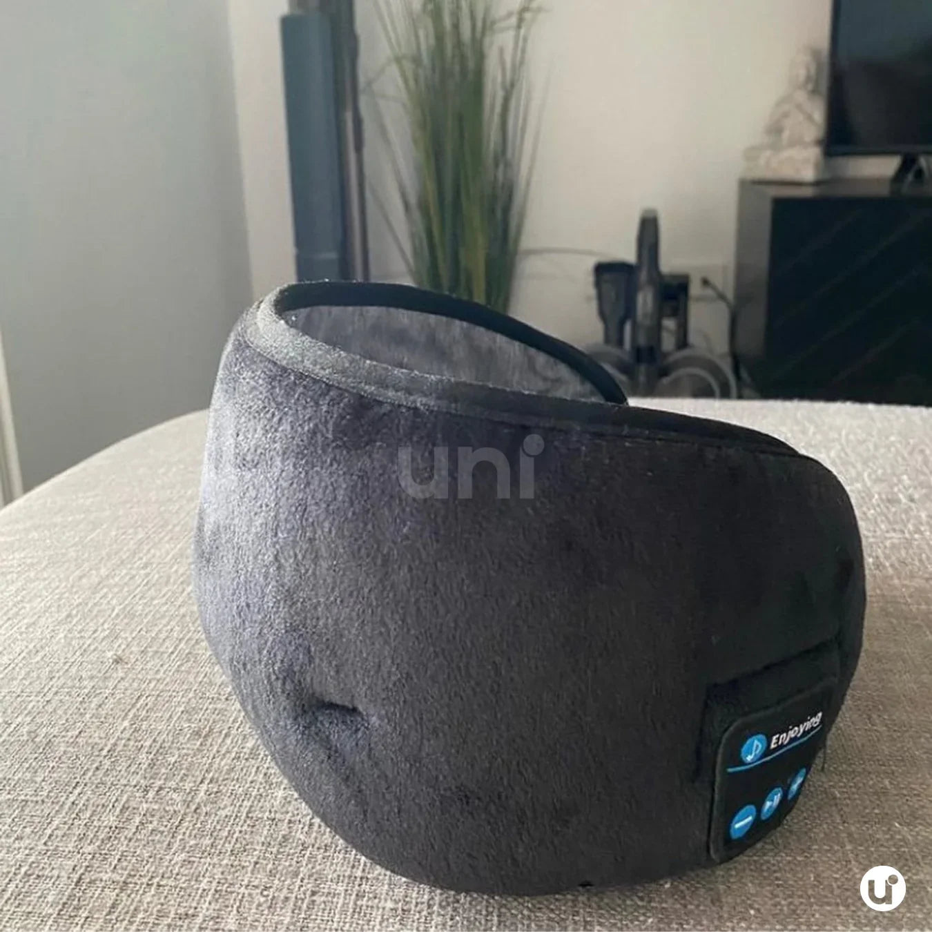 Máscara de Dormir Bluetooth com Fone e Blackout Total - Sono Profundo