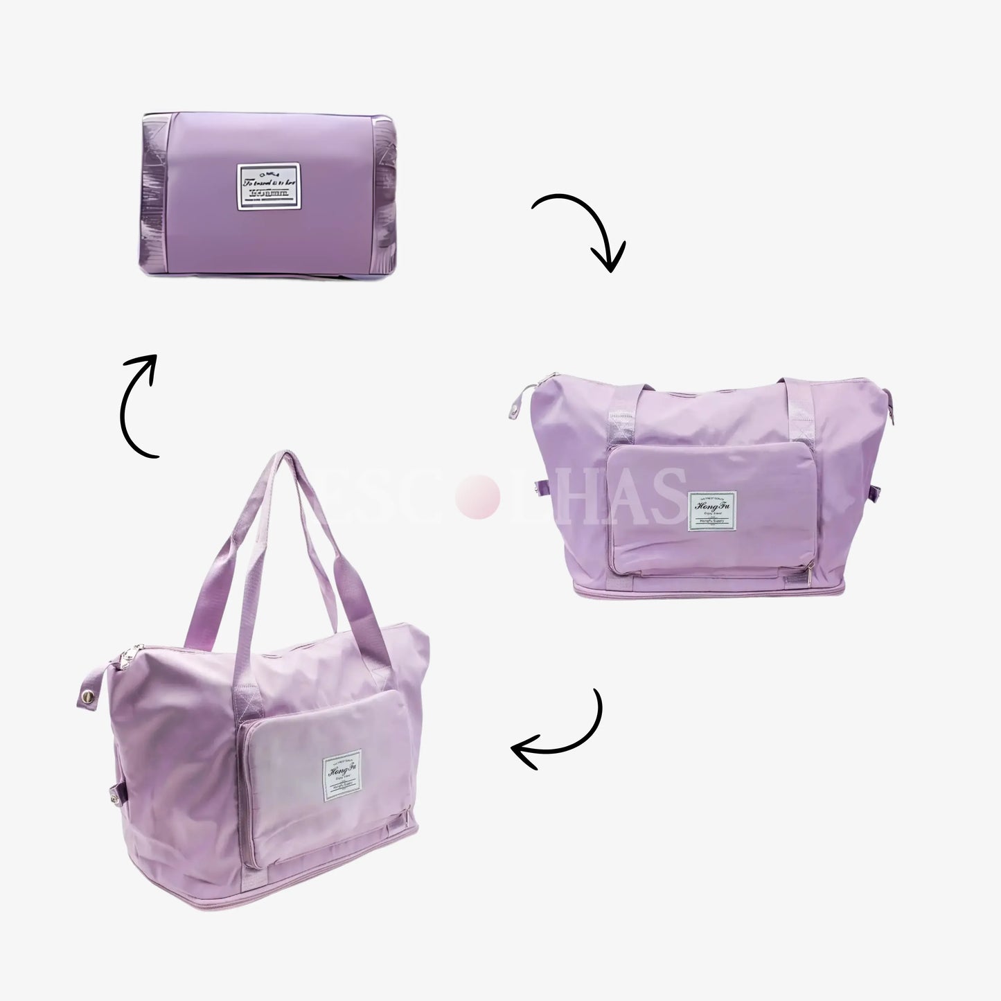 Bolsa de Viagem Dobrável e Expansiva Impermeável - StyleBag™