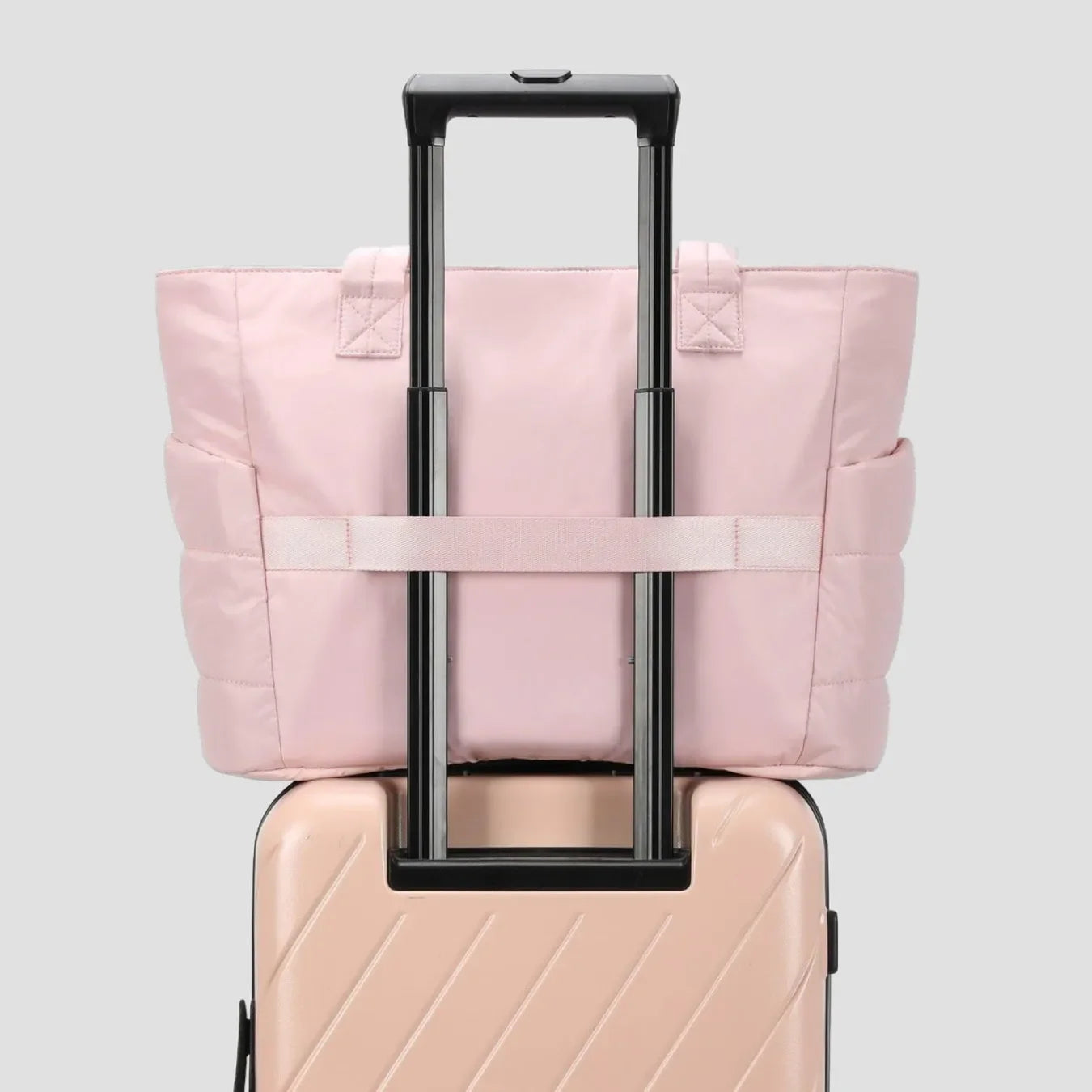 Bolsa Tote Feminina Puffer Impermeável com Porta Notebook - UniBubble™