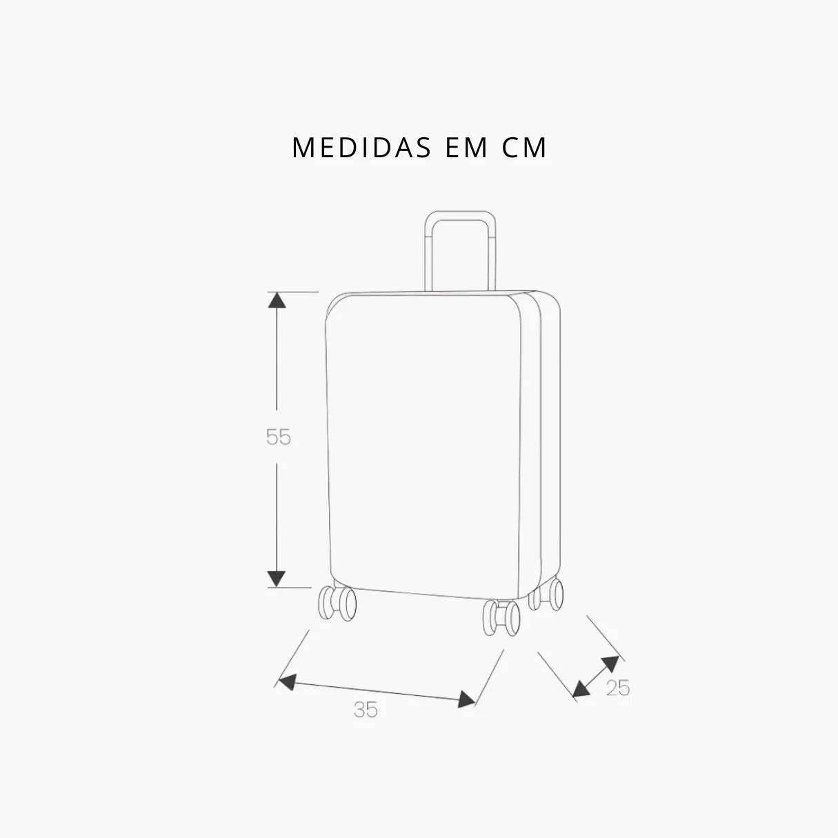 Kit Viagem Premium NovaTech™ + Qualis™ – Mochila 32-40 L + Mala 55x35x25 cm