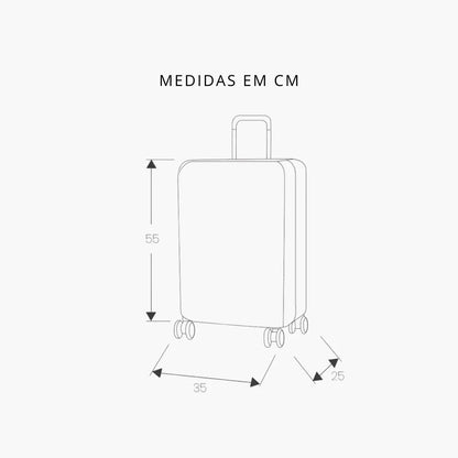Kit Viagem Premium NovaTech™ + Qualis™ – Mochila 32-40 L + Mala 55x35x25 cm